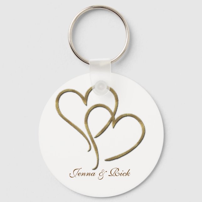 Hearts of gold keychain (Front)