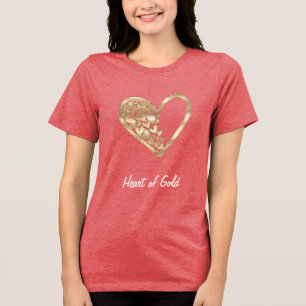 Hearts of Gold Tri-Blend Shirt