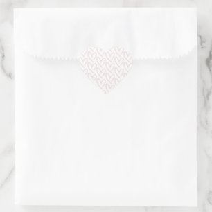 Hearts of Hearts Light Pink Stickers