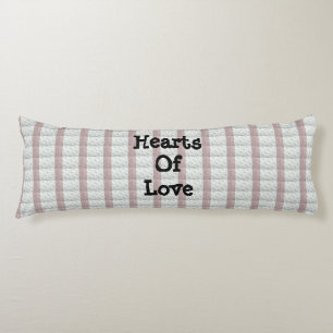 Hearts Of Love Body Pillow