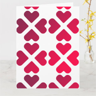hearts of love card