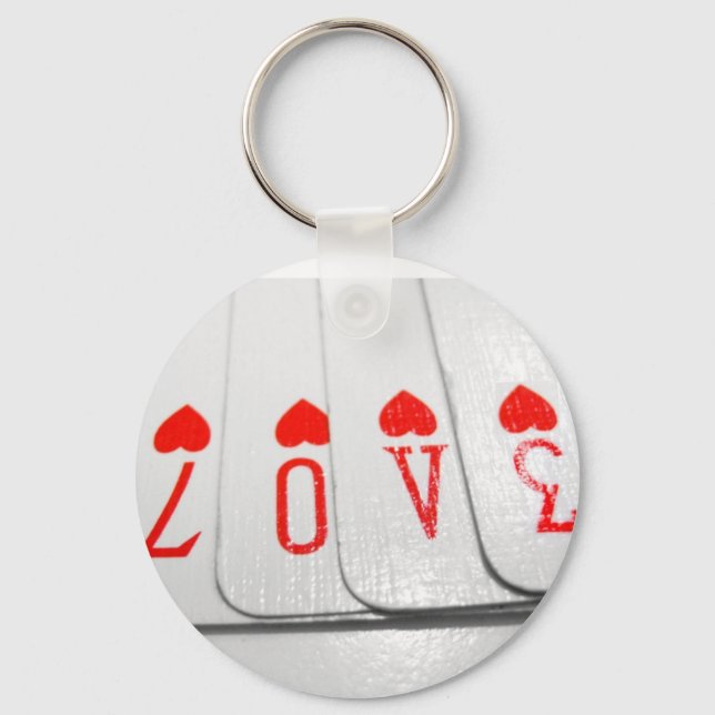 Hearts of Love Keychain (Front)