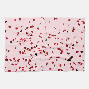 Hearts Of Love Kitchen Towel