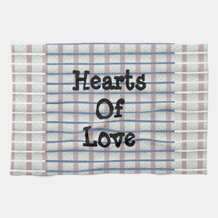 Hearts Of Love Kitchen Towel