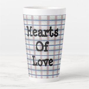 Hearts Of Love Latte Mug