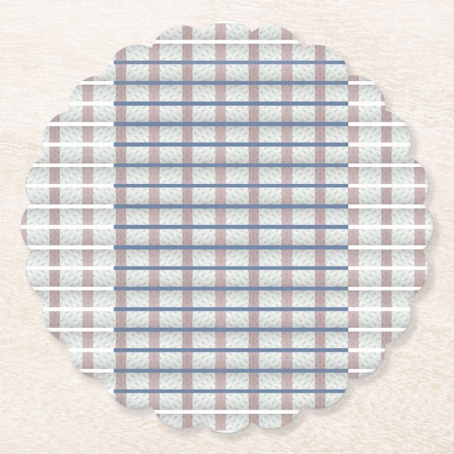 Hearts Of Love Paper Coaster (Front)