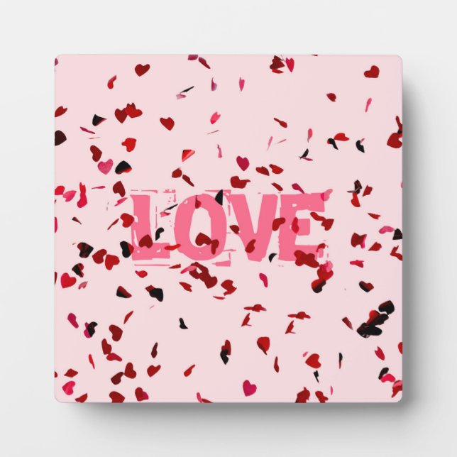 Hearts Of Love Plaque (Front)