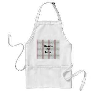 Hearts Of Love Simple Standard Apron