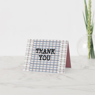 Hearts Of Love Thank You Card