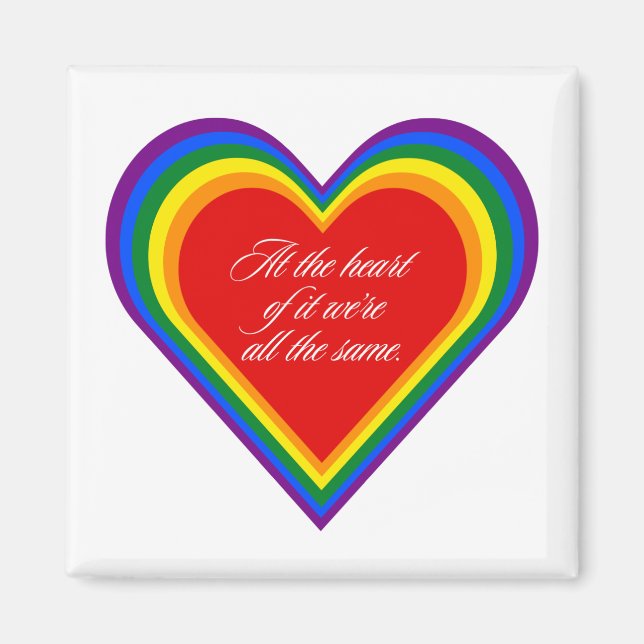 Hearts of Pride  Magnet (Front)
