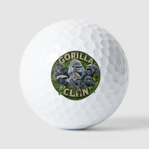 Hearts of the Twycross Gorilla Clan Golf Balls