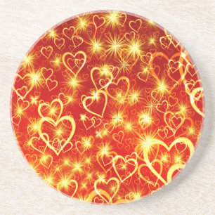 Hearts On Fire Coaster