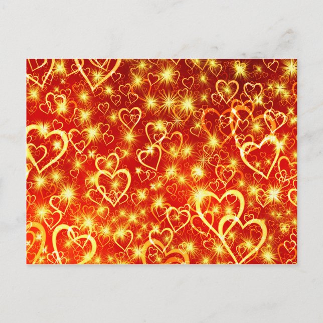 Hearts On Fire Postcard (Front)