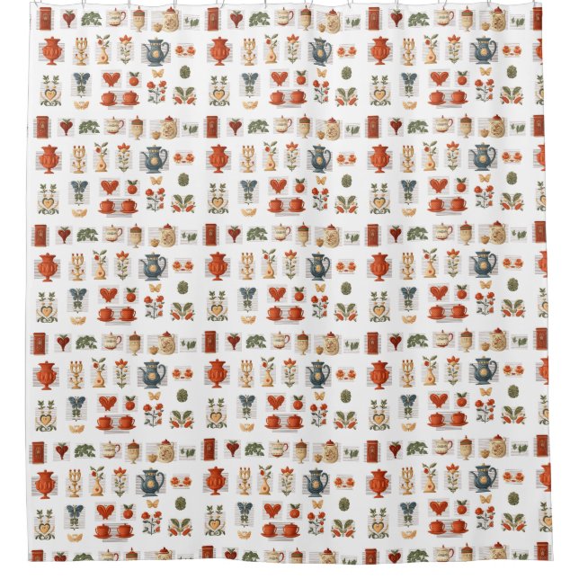 Hearts on Shower (Front)