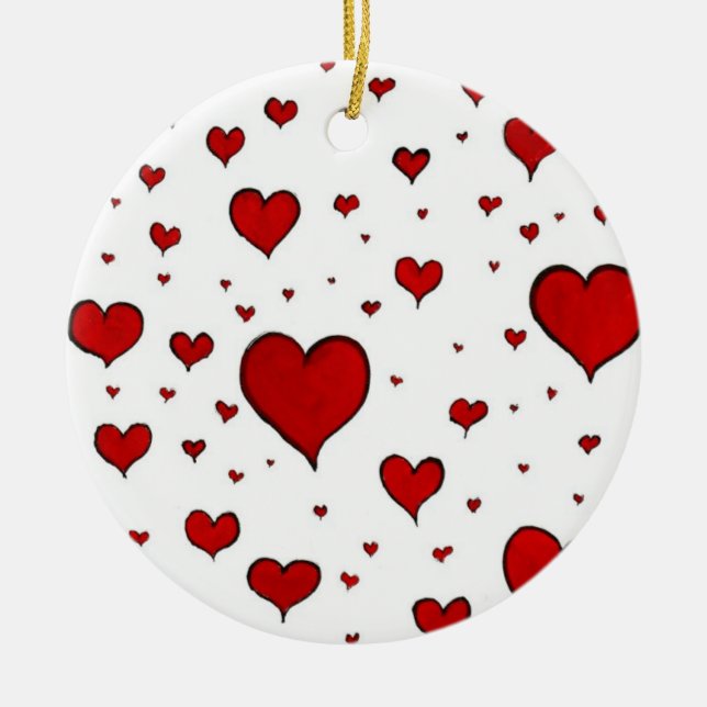 Hearts Ornament (Front)