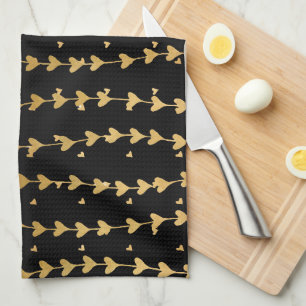 Hearts Pattern 14 Kitchen Towel