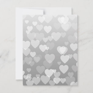 Hearts Pattern 17 Card