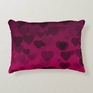 Hearts Pattern 18 Accent Pillow