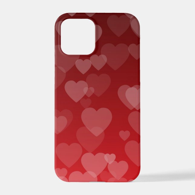 Hearts Pattern 19 iPhone Case (Back)
