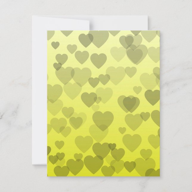 Hearts Pattern 22 Card (Front)