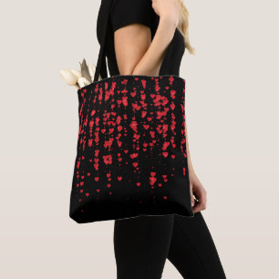 Hearts Pattern 24 Tote Bag