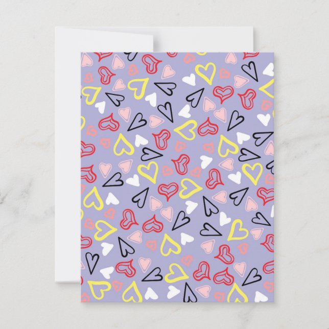 Hearts Pattern 31 Card (Front)