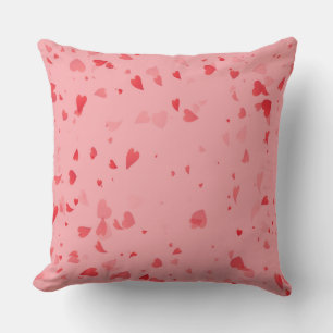 Hearts Pattern 34 Throw Pillow