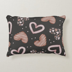 Hearts Pattern 35 Accent Pillow