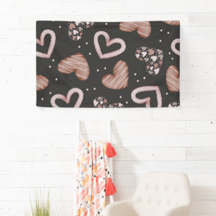 Hearts Pattern 35 Banner