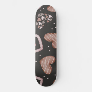 Hearts Pattern 35 Skateboard