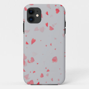 Hearts Pattern 37 iPhone 11 Case