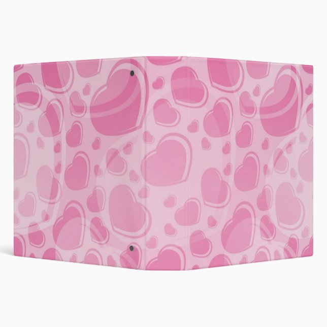 Hearts pattern binder (Background)