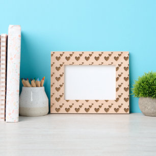 Hearts Pattern Etched Frames