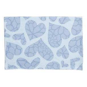 Hearts pattern pillowcase