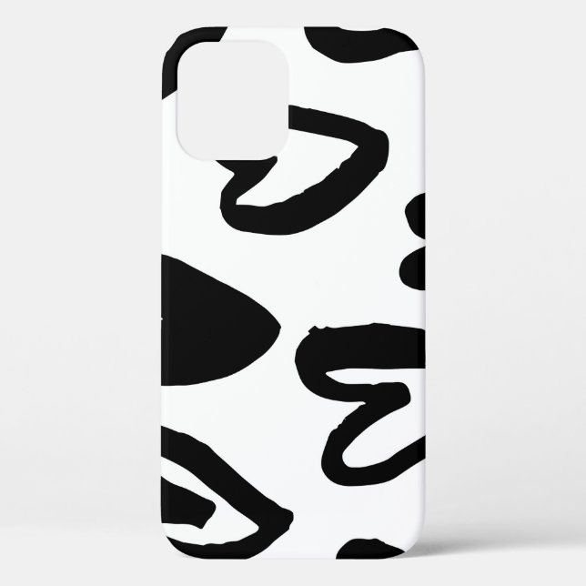 Hearts Pattern: Valentine Vintage Case-Mate iPhone Case (Back)