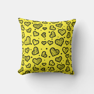 Hearts Pattern - Valentine's Day Inspired Throw Pillow