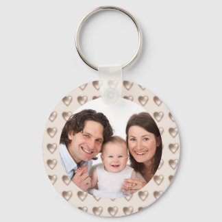 Hearts/Photo Keychain