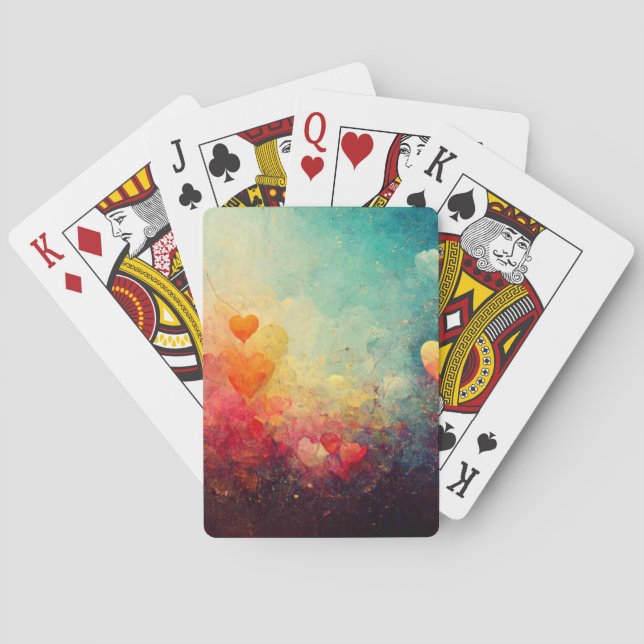 Hearts Playing Cards (Back)