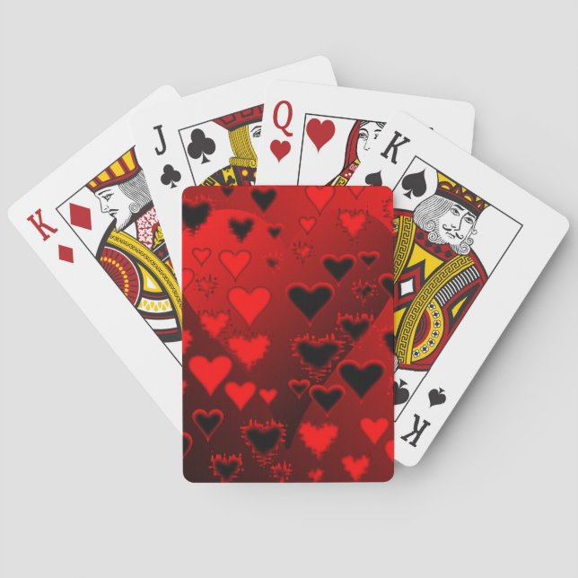 Hearts Playing Cards (Back)