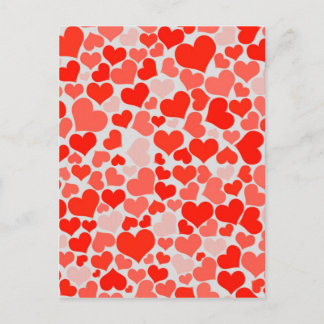 Hearts Postcard