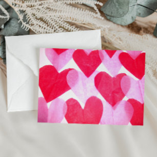 Hearts Postcard