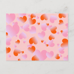 Hearts Postcard
