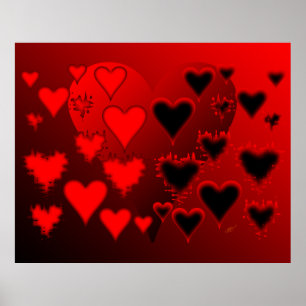 Hearts Poster