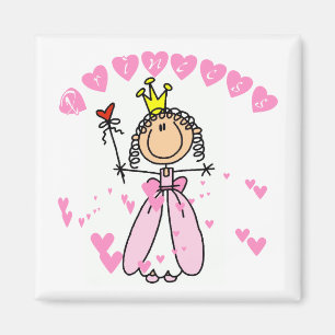 Hearts Princess Magnet