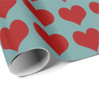 Hearts ~ Roll Gift Wrapping Paper COLOR CHANGE