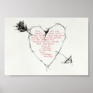 "hearts rooting" poster