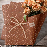 Hearts-Rustic Brown-Valentine's for Him or Wedding Wrapping Paper Sheet<br><div class="desc">Hearts in various shades rustic earthtone shade on a dark burnt sienna background. Other colorways available including on pastel pink,  blue,  cement white,  dark red and plain white backgrounds.</div>