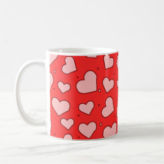 Hearts Seamless Pattern Coffee Mug