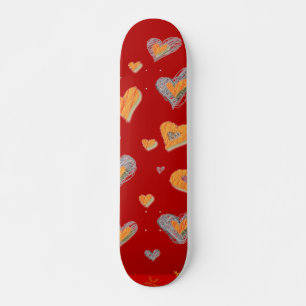 Hearts Skateboard