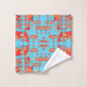 Hearts Sparks Wash Cloth